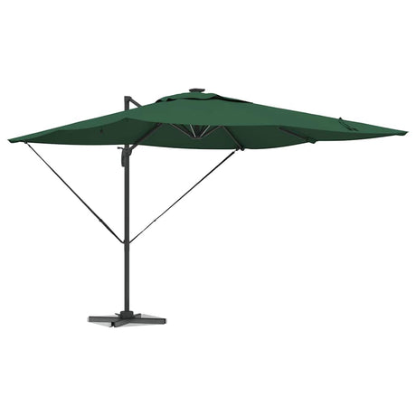 Vidaxl parasol groen 286 x 284 x 270 cm aluminium en polyester