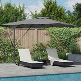 Vidaxl parasol antraciet 286 x 284 x 270 cm aluminium en polyester