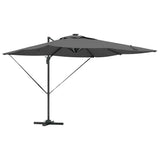 Vidaxl parasol antraciet 286 x 284 x 270 cm aluminium en polyester