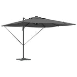 Vidaxl parasol antraciet 286 x 284 x 270 cm aluminium en polyester