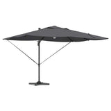 Vidaxl parasol antraciet 351 x 250 x 253 cm polyester en aluminium