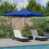 Vidaxl parasol azurblauw 351 x 250 x 253 cm polyester en aluminium