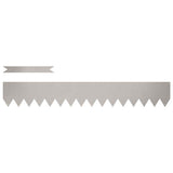 Vidaxl tuinrand 10 pcs bruin 100 x 0.05 x 20 cm cortenstaal