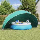 Vidaxl pooldome blauw 592 x 590 x 275 cm 185t polyester met pu-coating