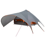Vidaxl teepee tent met dak grijs en oranje 600 x 600 x 347 cm