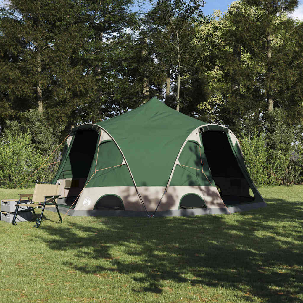 Vidaxl koepeltent met dak met opslag groen 505 x 450 x 248 cm