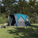 Vidaxl huisje tent met dak met opslag blauw 425 x 396 x 222 cm