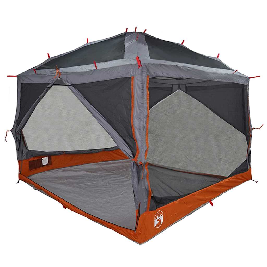 Vidaxl binnentent met dak grijs en oranje 300 x 300 x 250 cm