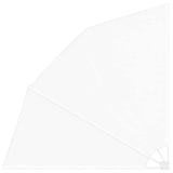 Vidaxl balkon privacy scherm wit 210 x 210 cm polyester