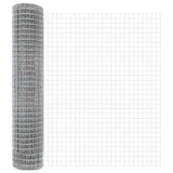 Vidaxl euro hek 1,6 x 10 m pvc-gecoat ijzer