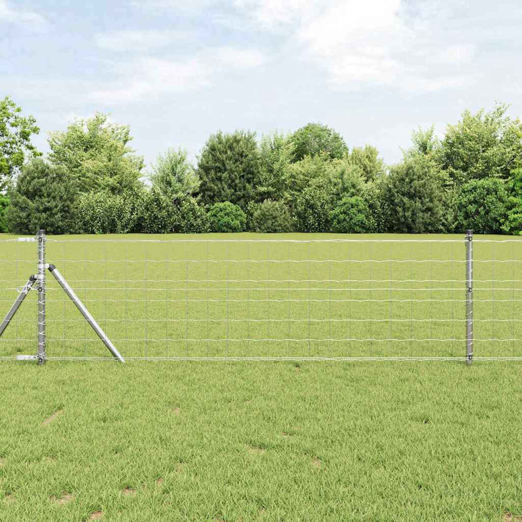 Vidaxl euro hek 0,6 x 10 m pvc-gecoat ijzer