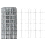 Vidaxl euro hek 0,8 x 25 m pvc-gecoat ijzer
