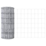 Vidaxl euro hek 0,8 x 25 m pvc-gecoat ijzer