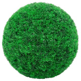 Vidaxl kunstbuxusballen met led-verlichting 2 st 35 cm groen