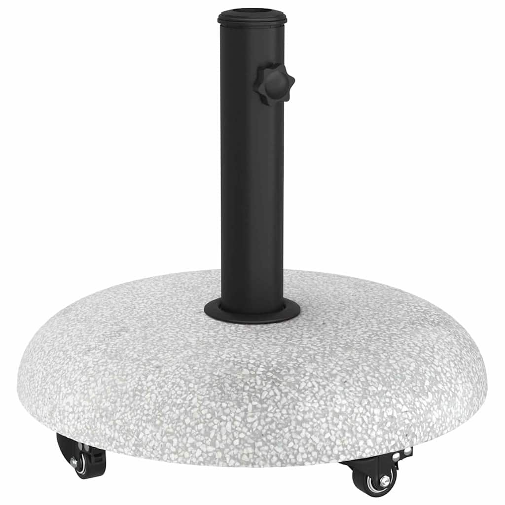 Vidaxl parasolvoet lichtgrijs ø 45 x 40 cm betonkleurig