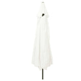 Vidaxl tuinparasol zand 395 x 395 x 245 cm polyester en staal