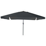 Vidaxl tuinparasol antraciet 395 x 395 x 245 cm polyester en staal