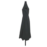 Vidaxl tuinparasol antraciet 395 x 395 x 245 cm polyester