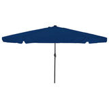 Vidaxl tuinparasol azurblauw 395 x 395 x 245 cm polyester