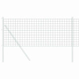 Vidaxl euro hek groen 0,8 x 10 m pvc-gecoat ijzer
