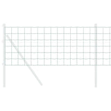 Vidaxl euro hek groen 0,6 x 25 m pvc-gecoat ijzer