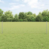 Vidaxl afrasteringspaal 22 pcs zilver 100 cm staal