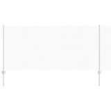 Vidaxl hek met paal zilver 1 x 10 m staal