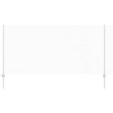 Vidaxl hek met paal zilver 1,2 x 25 m staal