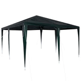 Vidaxl partytent groen 400 x 400 x 266 cm polyethyleen en staal
