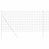 Vidaxl hexagon hek zilver 1 x 10 m gegalvaniseerd staal