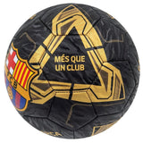 Ballon de football autres marques FC Barcelone Lightning taille 5 noir or