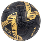 Ballon de football autres marques FC Barcelone Lightning taille 5 noir or