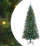 Vidaxl kunstkerstboom met 300 led met standaard groen 180 cm pe en pvc