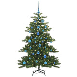 Vidaxl kunstmatige inklapbare kerstboom groen 150 cm pvc en staal