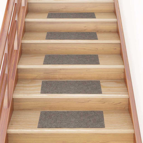 Vidaxl trapmatten zelfklevend 30 stuks 60x25 cm beige rechthoekig