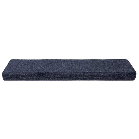 Vidaxl trapmatten zelfklevend 20 stuks 65x21x4 cm antraciet rechthoekige rand