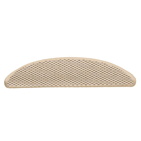 Vidaxl trapmatten zelfklevend sisal-look 30 st 56x17x3 cm berber