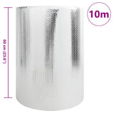 Vidaxl radiatorfolie zilver 10 x 0,6 m polyetheen