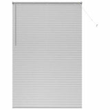 Vidaxl venetiaanse jaloezieën zilver 220x150cm aluminium
