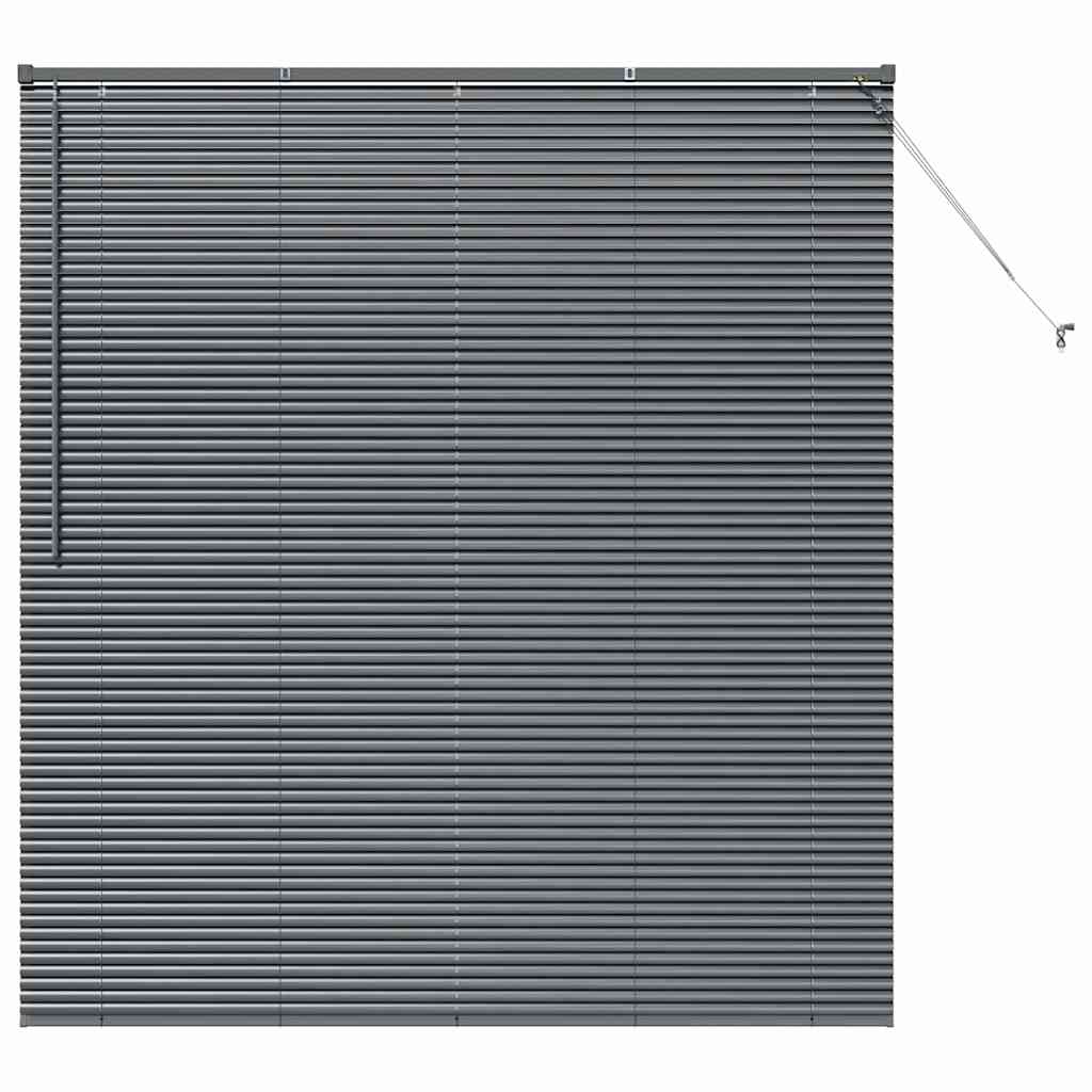 Vidaxl venetiaanse jaloezieën donkergrijs 175 x 155 cm aluminium