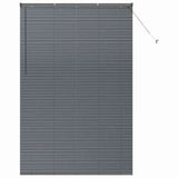 Vidaxl venetiaanse jaloezieën donkergrijs 220 x 145 cm aluminium