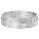Vidaxl hek binddraad zilver 25 m warm verzinkte draad