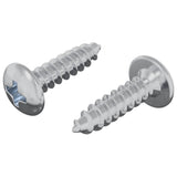 Vidaxl bout 2 pcs zilver m4 x 16 mm staal