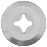 Vidaxl slotmoer 2 pcs nikkel m6 x 25 mm staal