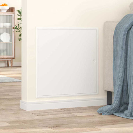 Vidaxl toegangs paneel wit 63 x 33 x 3 cm staal