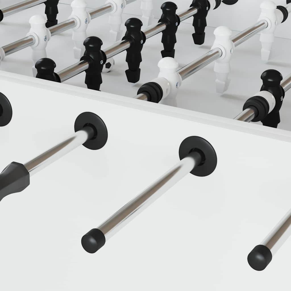 Vidaxl voetbal tafel lagertjes 10 pcs zwart 3 x 3 x 2,1 cm kunststof