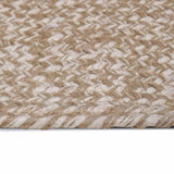 Vidaxl vloerkleden rechthoekig natuurlijk en wit 200 x 290 cm jute