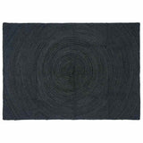 Vidaxl vloerkleden rechthoekig donkergrijs 120 x 170 cm jute