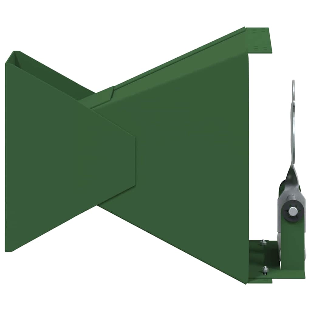 Vidaxl kogelvanger groen 14 x 14 x 19 cm staal