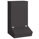 Vidaxl varkensvoeder zwart 55 x 51 x 91,5 cm koudgewalst staal
